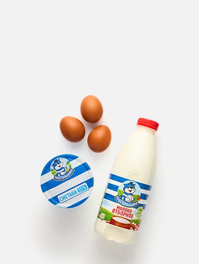 Молочное, яйца и сыр