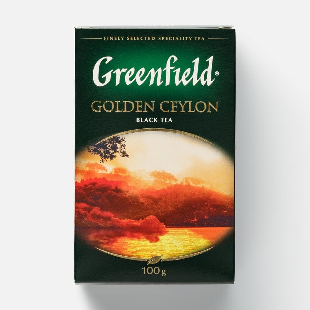 Чёрный чай Greenfield, Golden Ceylon, листовой